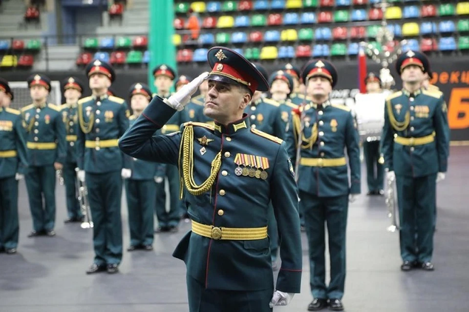 Смотр-конкурс военных оркестров ВС РФ прошел в Хабаровске Фото: пресс-служба ВВО