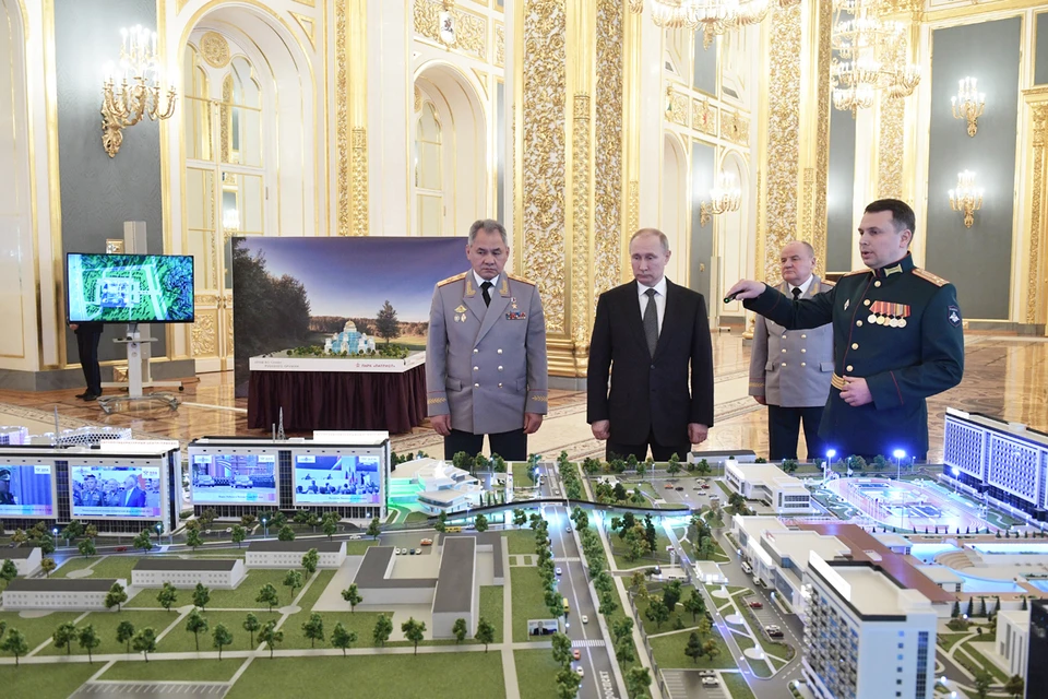 Презентации в Кремле военного инновационного технополиса "ЭРА". Фото: Алексей Никольский/ТАСС