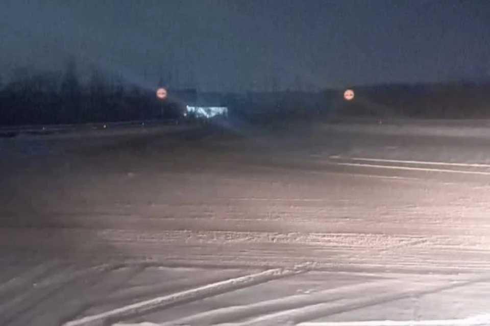 Движение из-за снегопада ограничили на трассах Нижнесегринского района. Фото: УГИБДД по Свердловской области
