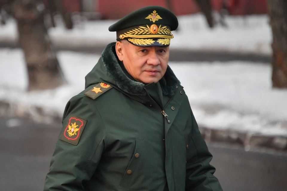 Министр обороны России, генерал армии Сергей Шойгу