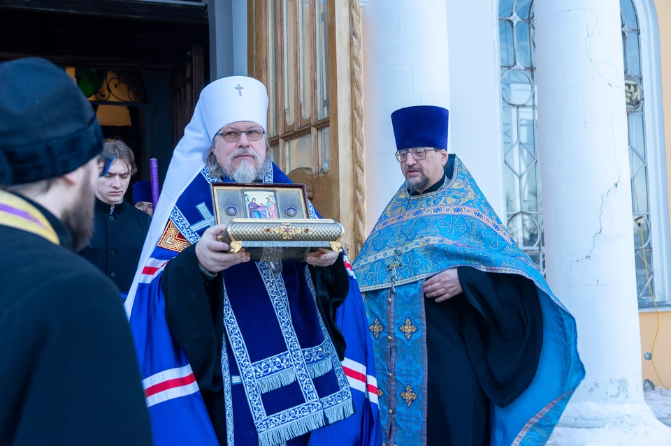 В Рязань прибыл ковчег с частицей пояса Пресвятой Богородицы. Фото: сайт Рязанской епархии
