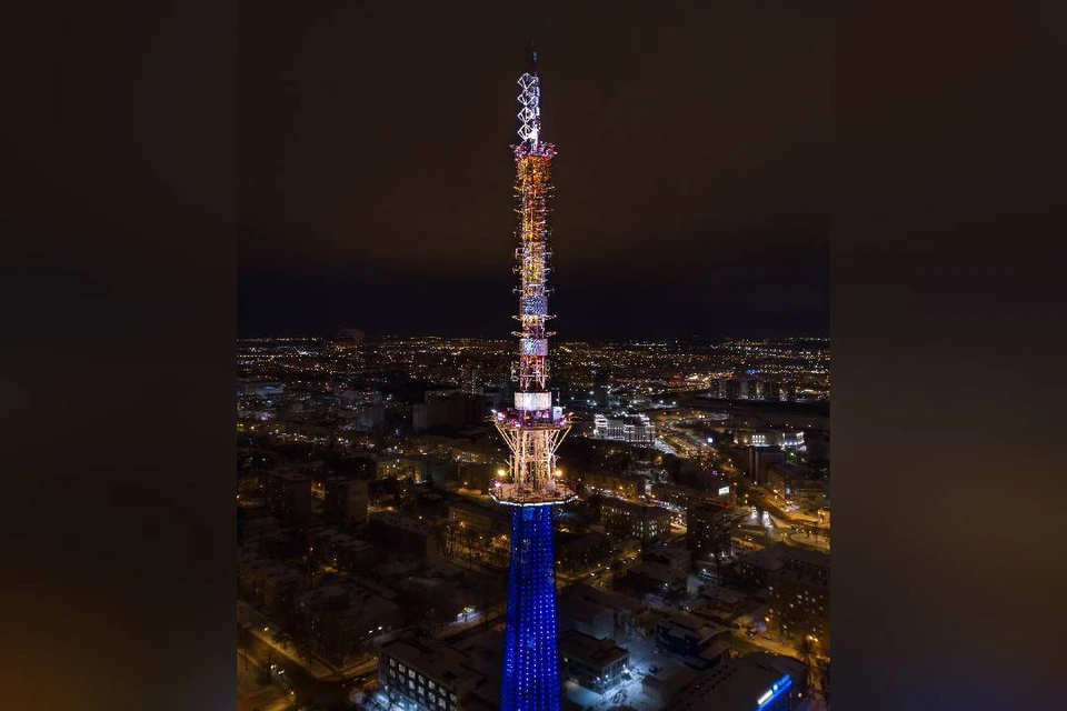 Праздничная подсветка будет включена на нижегородской телебашне в Международный женский день ФОТО: Филиал РТРС «Нижегородский ОРТПЦ»