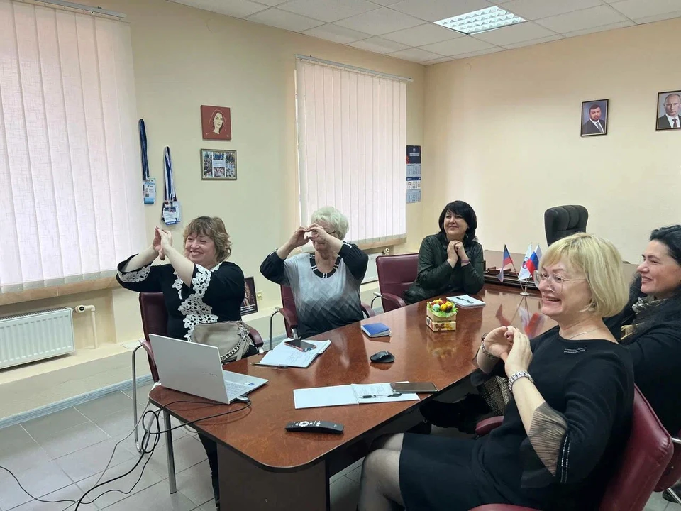 В Донбассе прошло обучение для женщин-лидеров. Фото: Президентская платформа «Россия – страна возможностей»