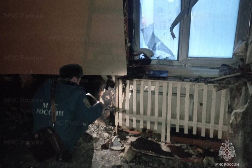 Школа-сад загорелся в деревне Вершина Боханского района 10 марта