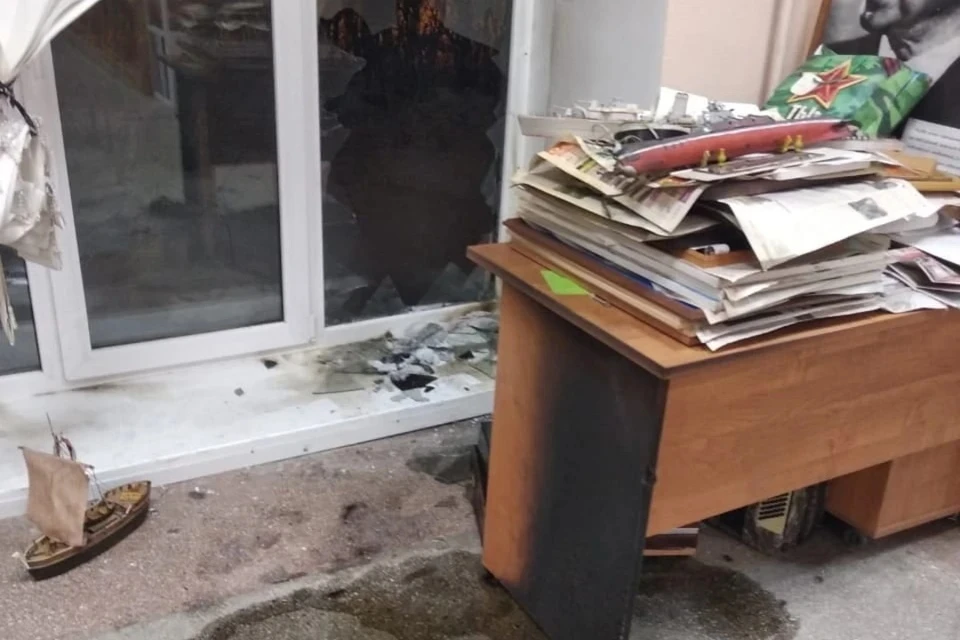 В Новосибирске задержали поджигателя центра сбора гуманитарной помощи на ОбьГЭСе. Фото: "На ОбьГЭСе"