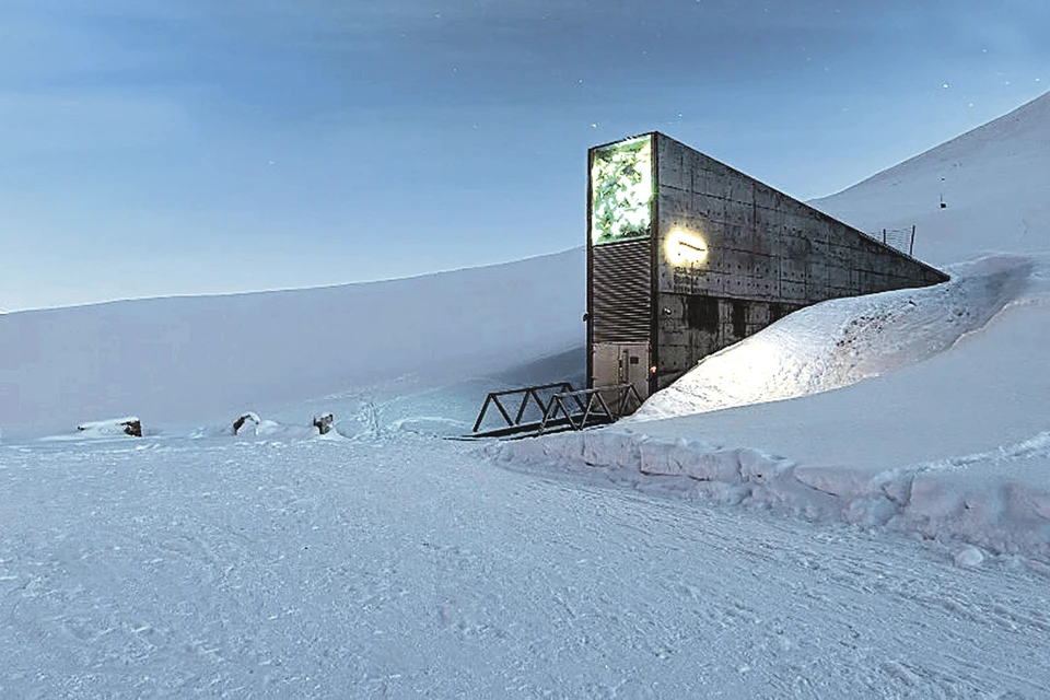 Этот портал в заполярном Шпицбергене когда-то может стать последней надеждой цивилизации на выживание. Фото: virtualtourcompany.co.uk