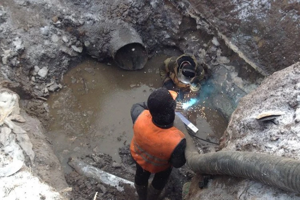 Обнаружена утечка воды в деревне Кувшиновка