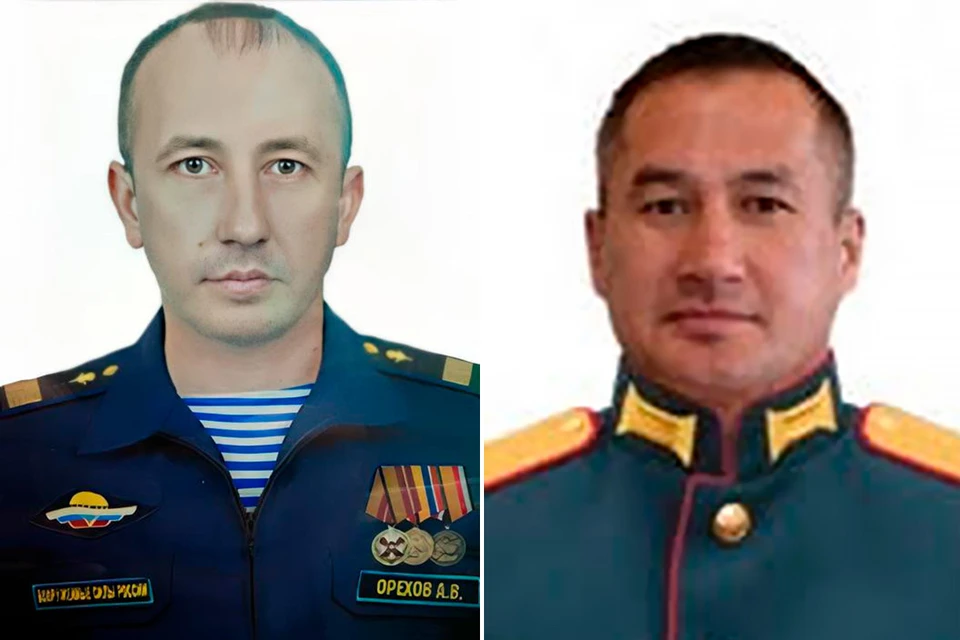 Сержанты Алексей Орехов и Владислав Ватанин
