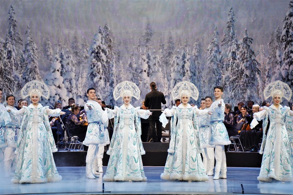 Красноярский ансамбль танца Сибири отправляется на гастроли по России. Фото: краевая филармония