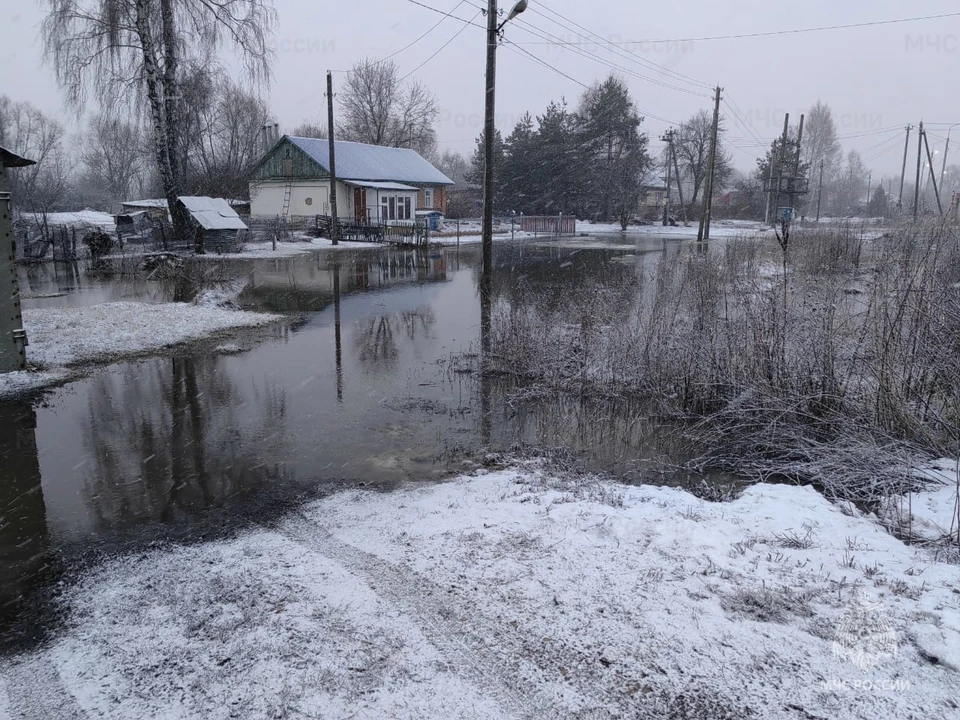 В Тульской области из-за паводка ожидается подтопление деревень еще в трех районах