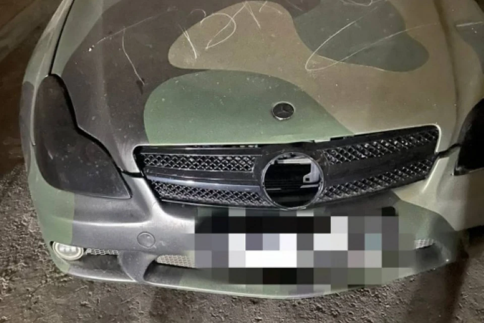 Выйдя из клуба, хозяйка машины прочла неприятный комментарий прямо на дорогом авто. Фото: ГУ МВД по Республике Дагестан