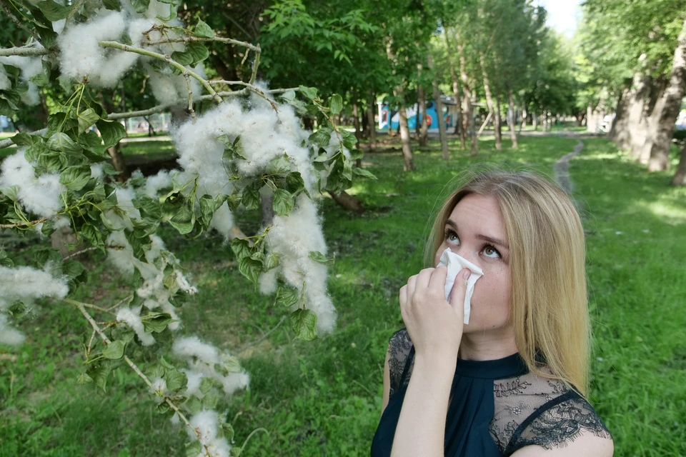 54% опрошенных страдают от аллергии на пыльцу