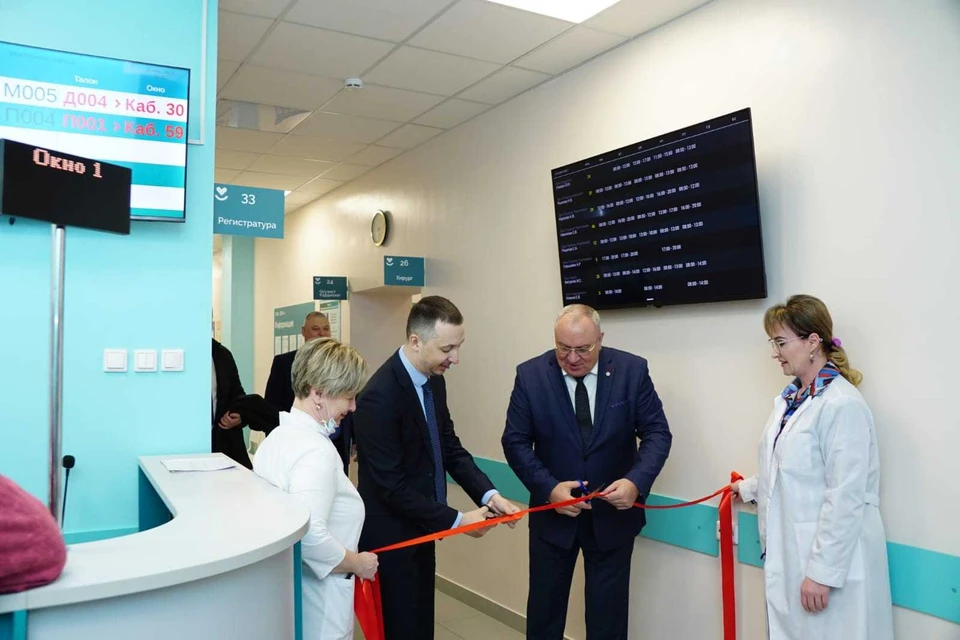 Поликлиника №2 при ГКБ№30 Нижнего Новгорода открылась после капремонта