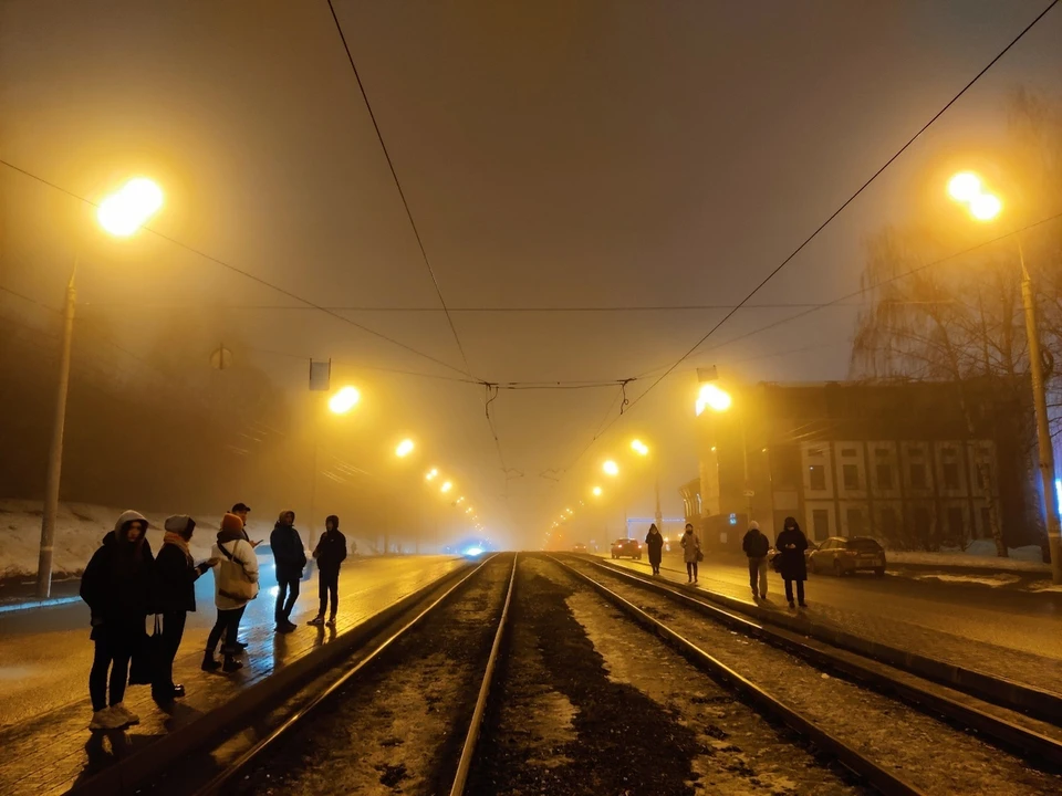 Ижевск в тумане. Фото: Полина Андрианова