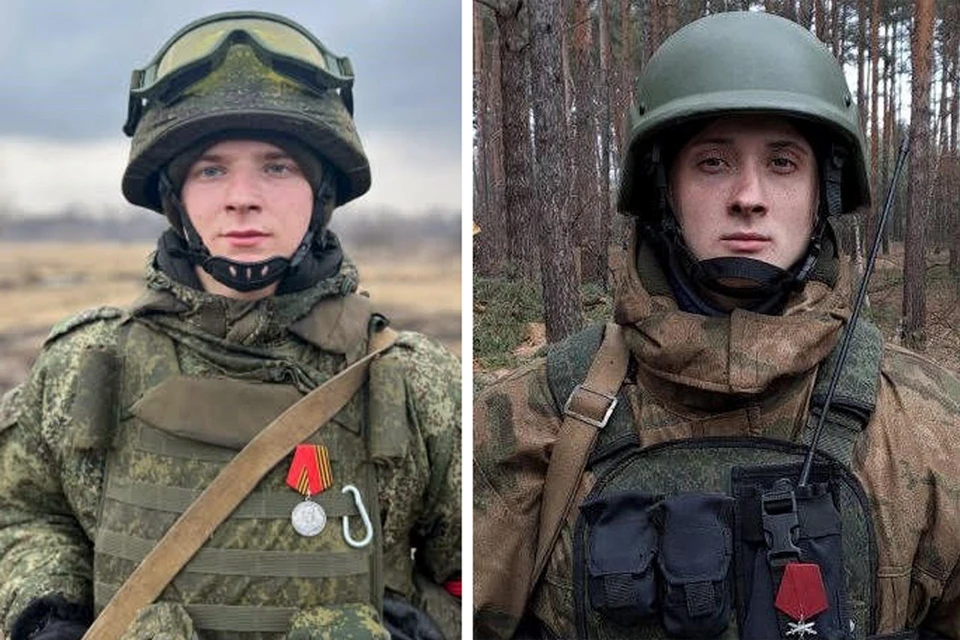 Младший сержант Андрей МАЛИКОВ и младший сержант Никита КРОТОВ