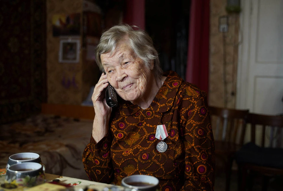 102 года исполнилось ветерану Великой Отечественной войны Марии Рословой