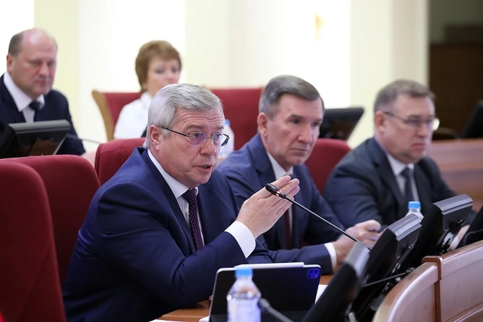 Губернатор Василий Голубев. Фото: сайт правительства Ростовской области