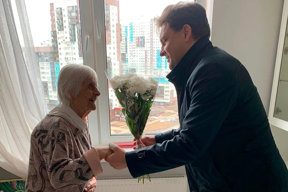 Ветеран Великой Отечественной войны Галина Леонтьева отметила 100-летний юбилей. Фото: untolovo.org