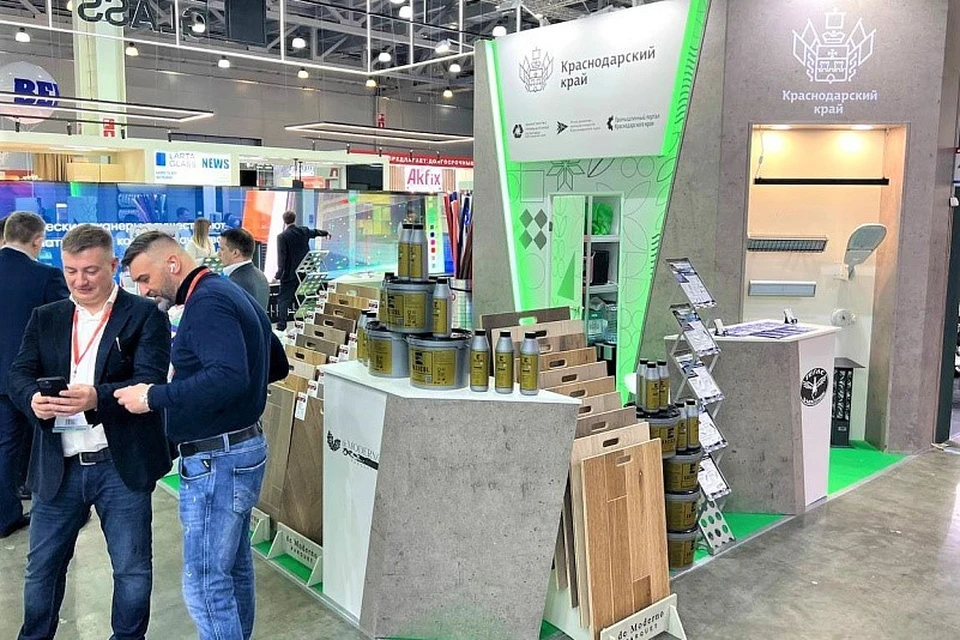 Семь кубанских промпредприятий участвуют в выставке «MosBuild» в Москве Фото: admkrai.krasnodar.ru