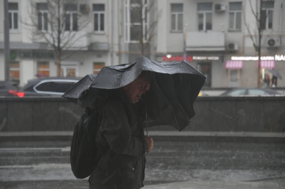 В городе может пройти дождь с грозой