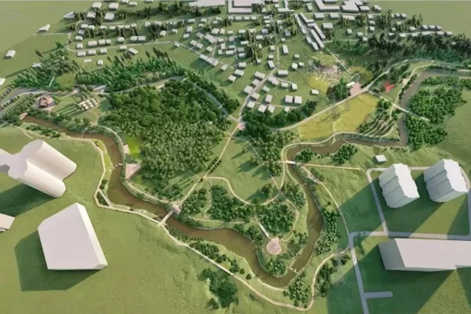 Парк планируется достроить в 2023 году. Фото: портал нацпроекта 54.gorodsreda.ru