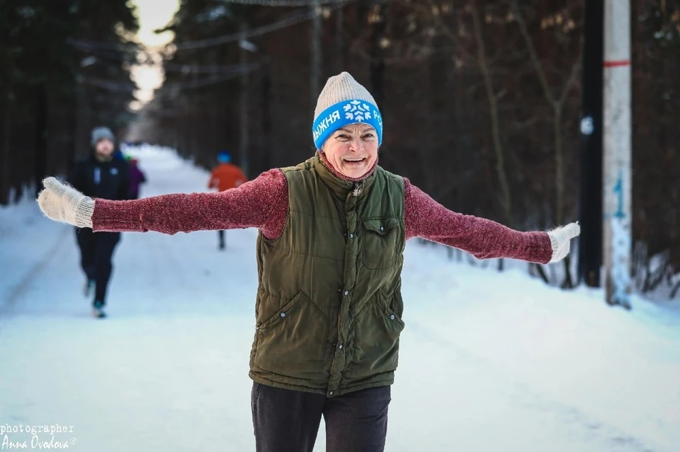 Ирина Рыбанина ведет активный образ жизни: занимается бегом, плаванием, лыжными гонками. Фото соцсети