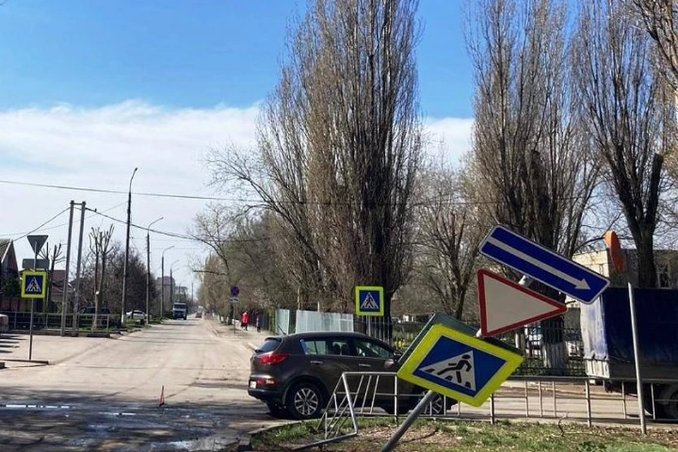 Аварию зарегистрировали на пересечении Максима Горького и Вокзального. Фото: отдел пропаганды УГИБДД России по РО