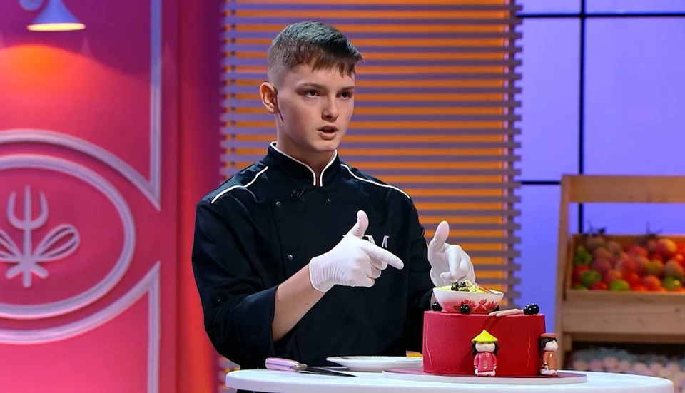 Юный житель Тульской области принял участие в телешоу «Кондитер»