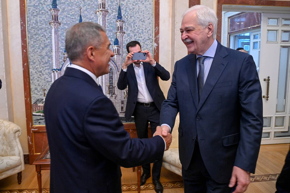 Раис подчеркнул, что сотрудничество России и Беларуси развивается на принципах равенства. Фото: пресс-служба главы РТ