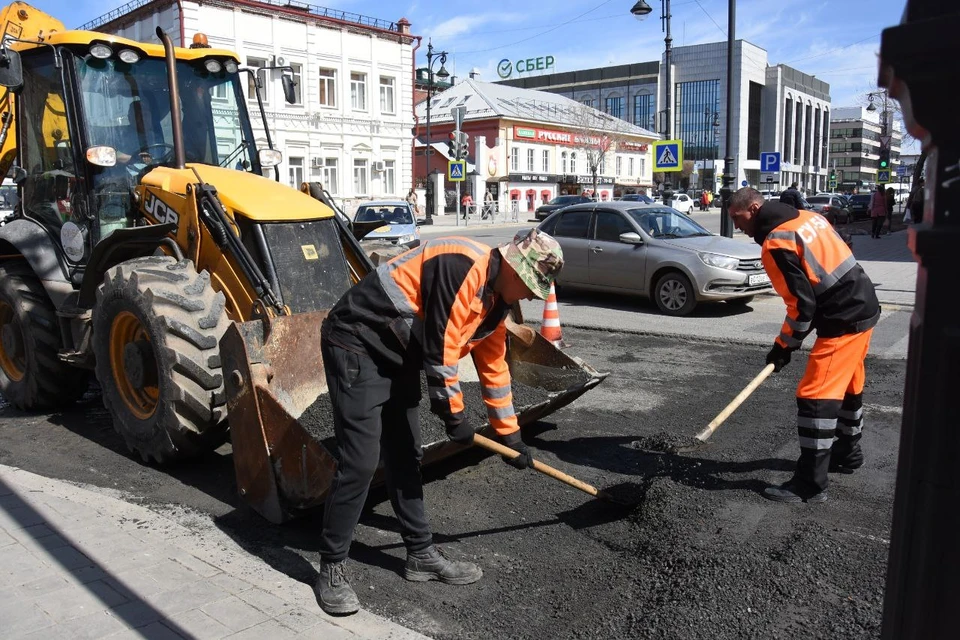 Ремонт улицы Володарского от 8 Марта до Кобозева в 2021 году выполняла компания ООО «Су-56»