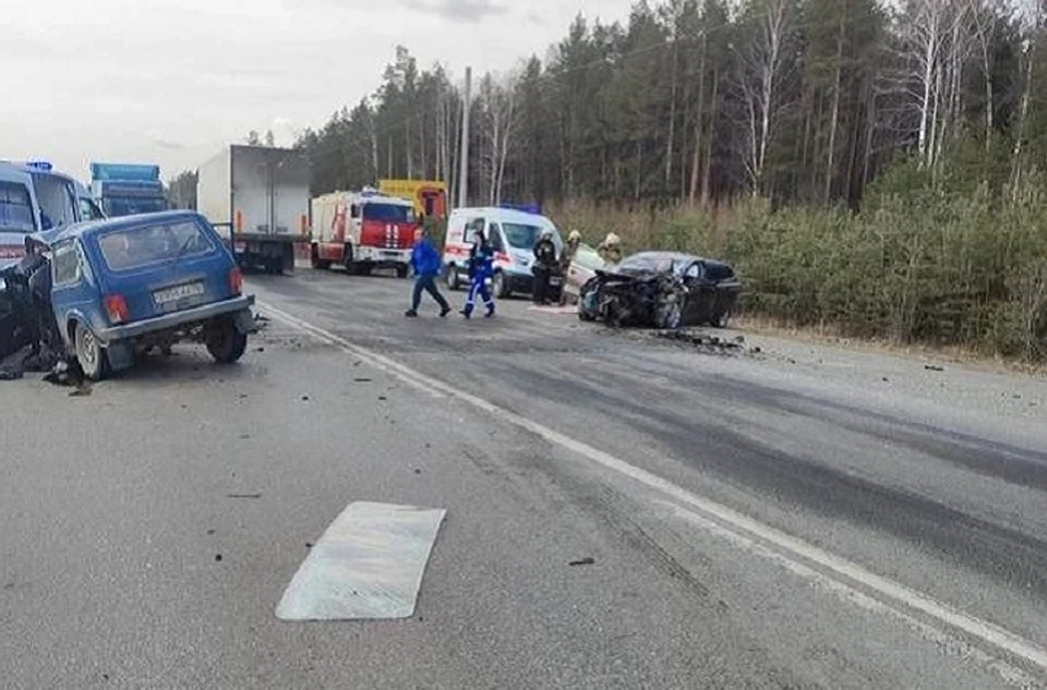 Также в аварии пострадала женщина, находившаяся за рулем Kia Ceed Фото: отдел пропаганды ГИБДД Екатеринбурга