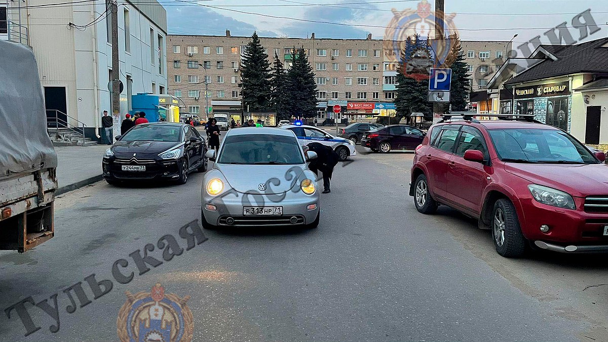 В городе Щекино Тульской области пьяная автоледи сбила несовершеннолетнего  велосипедиста - KP.RU