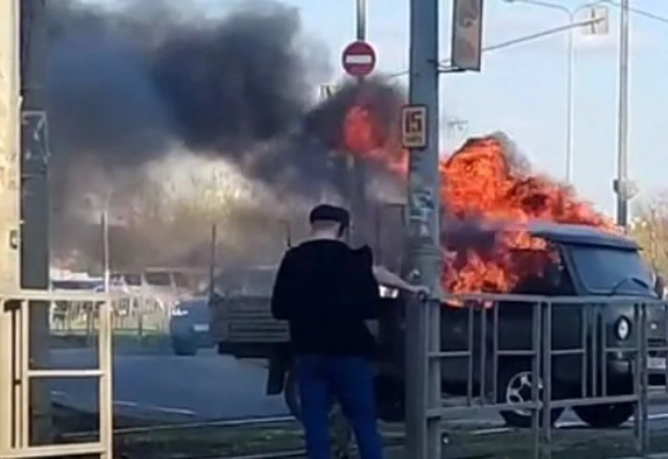 ЧП попало на камеры очевидцев