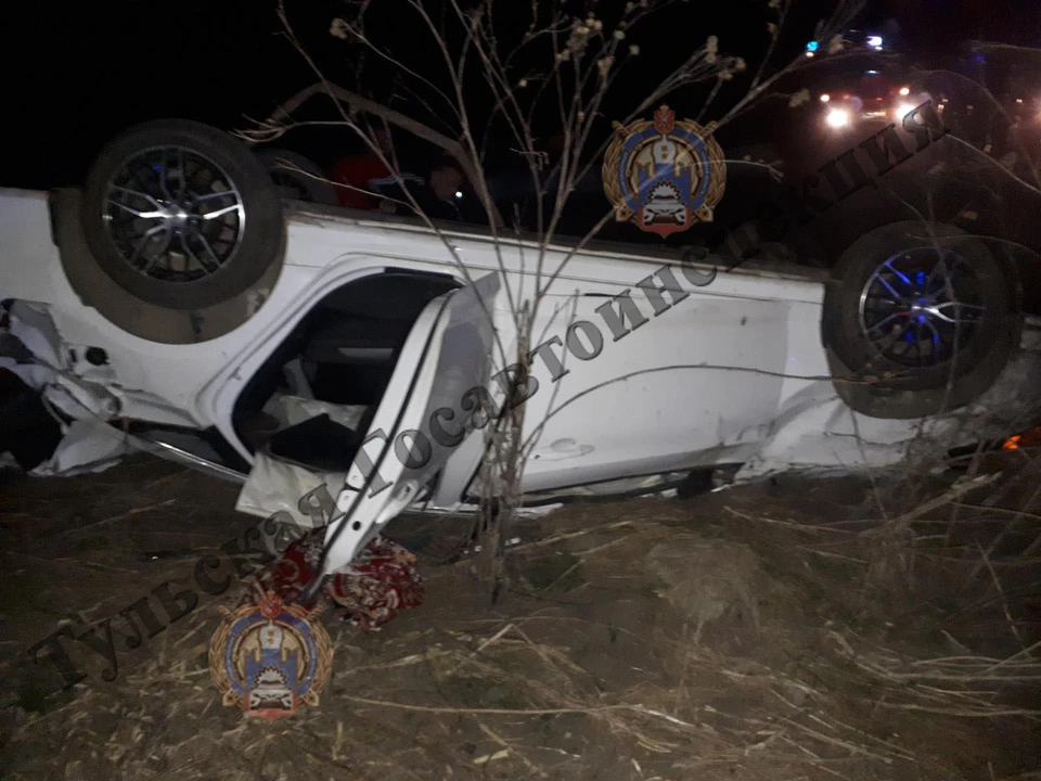 В ДТП в Киреевском районе Тульской области пострадали несовершеннолетний водитель и две девушки 16 и 15 лет