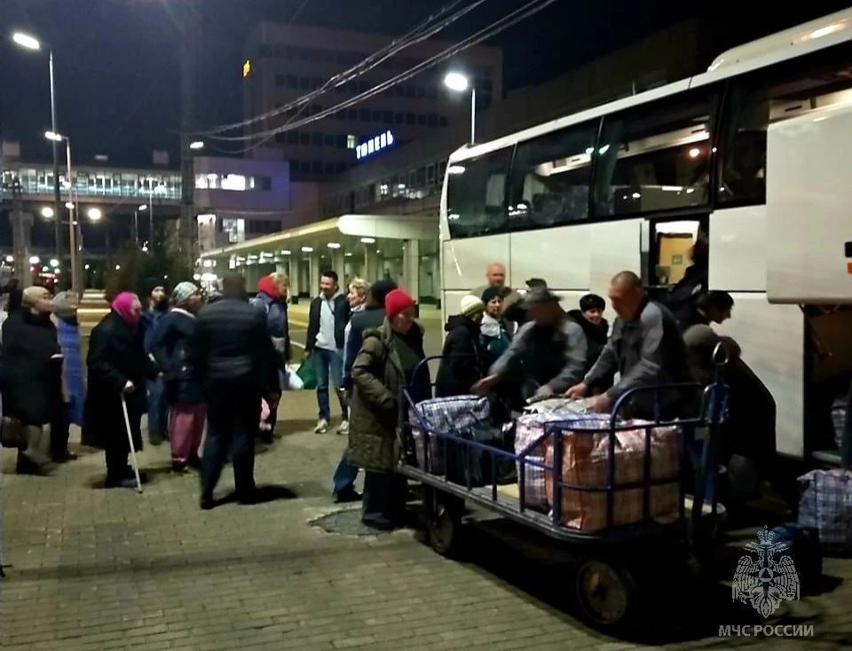 Беженцев направят в пункт временного размещения в Тюмени.