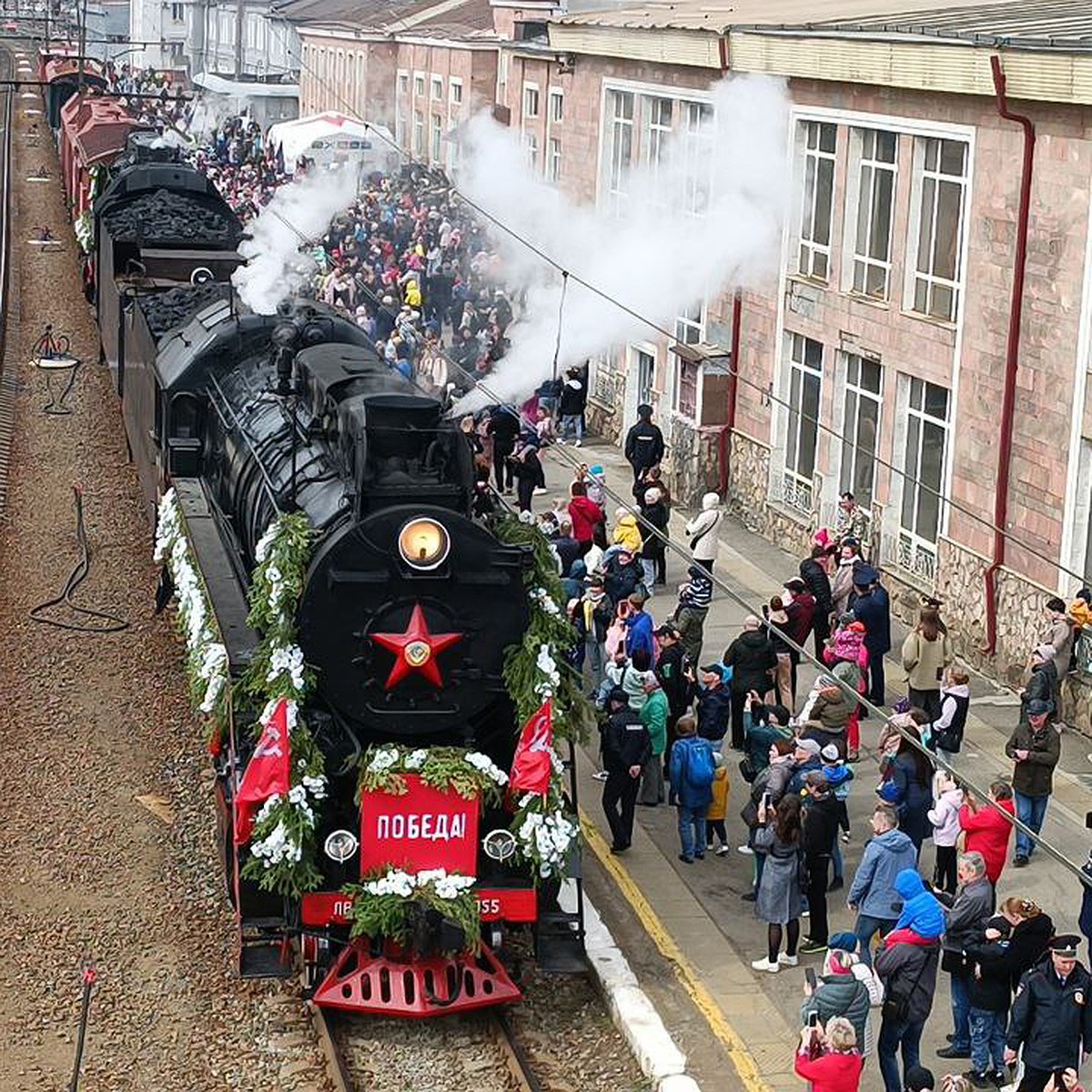 В Пермь 30 апреля прибыли «Эшелоны Победы» - KP.RU