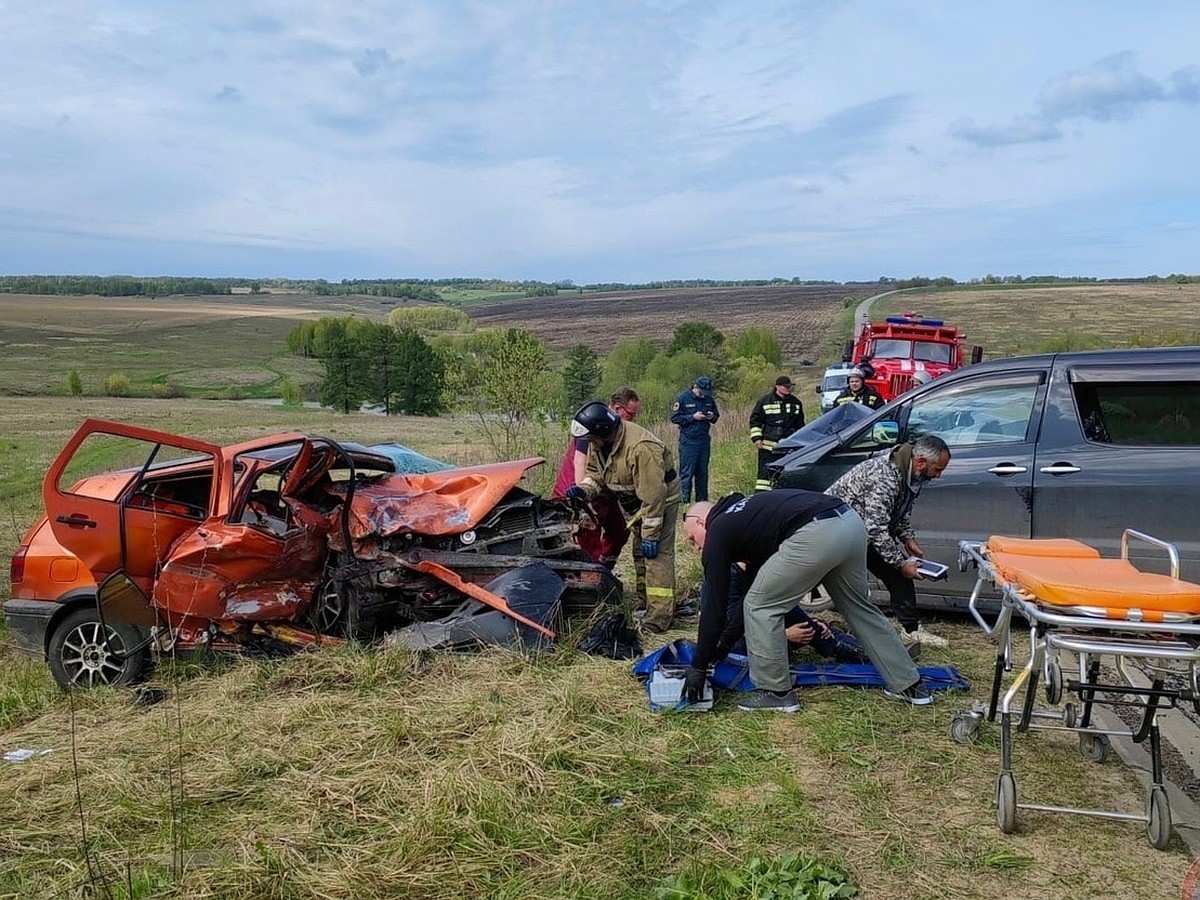 В жестком ДТП в Киреевском районе Тульской области погибли два пассажира  автомобиля Volkswagen - KP.RU