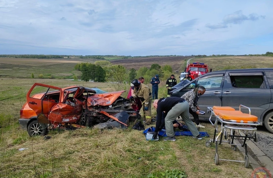 В жестком ДТП в Киреевском районе Тульской области погибли два пассажира автомобиля Volkswagen