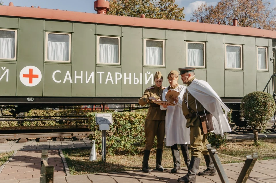 Впервые оренбуржцам покажут историческую реконструкцию работы санитарного поезда. Фото - минкультуры Оренбуржья