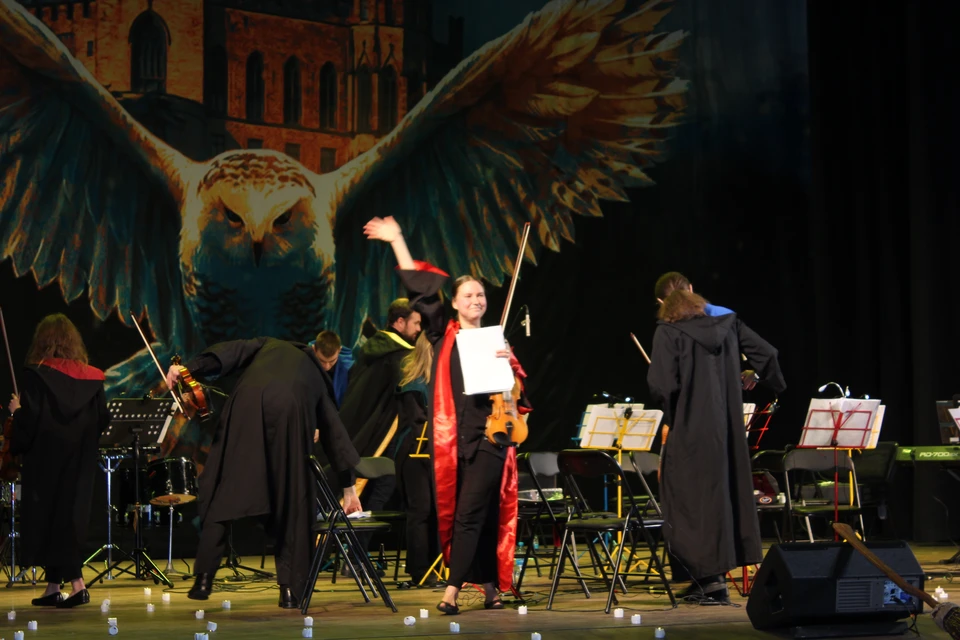 Музыка композитора Джона Уильямса в исполнении Sonorus полностью погружает во вселенную Гарри Поттера. Фото: Валерия ЧАЙКИНА