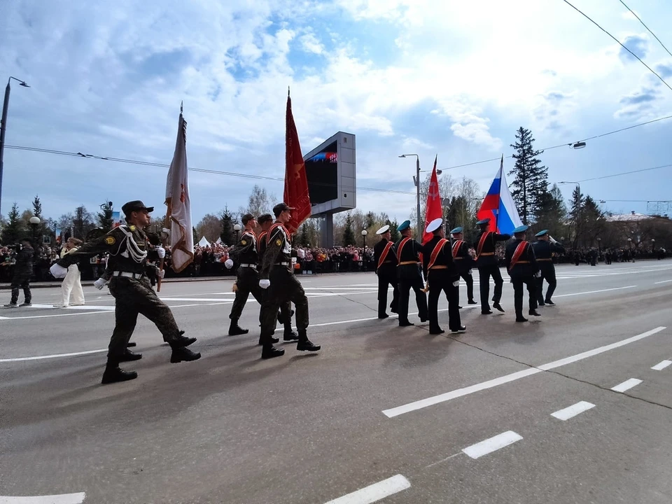 Парад Победы в Томске 2023.