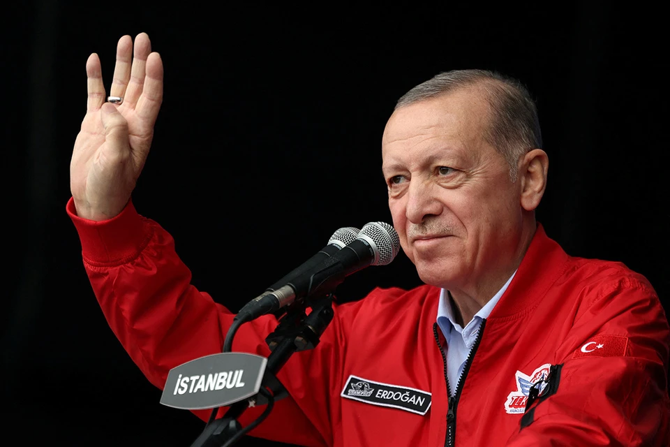 69-летний Тайип Эрдоган - один из кандидатов в президенты Турции.