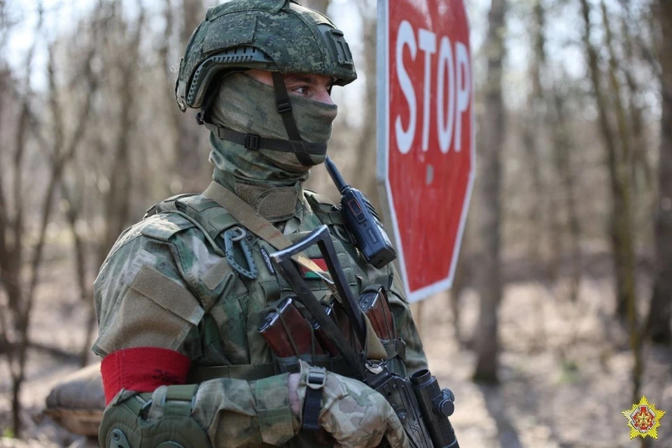 В Минобороны Беларуси сообщили о нападении на группу военнослужащих. Фото: телеграм-канал Министерства обороны Беларуси