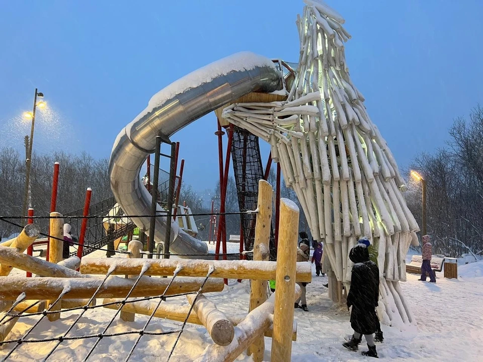 "Полянку полярника" открыли зимой 2022 года. Фото: правительство Мурманской области