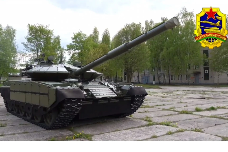 Танк Т-72БМ2 представят на MILEX-2023. Фото: стоп-кадр | видео Госкомвоенпром