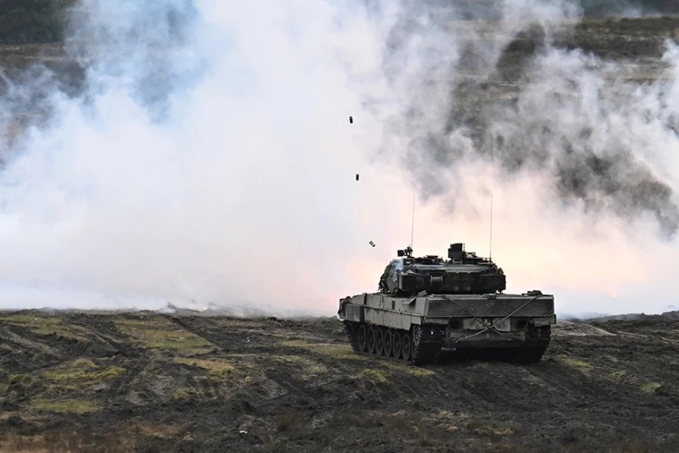 ТАСС: Российский танкист рассказал об отступлении немецкого Leopard после первого выстрела в его сторону