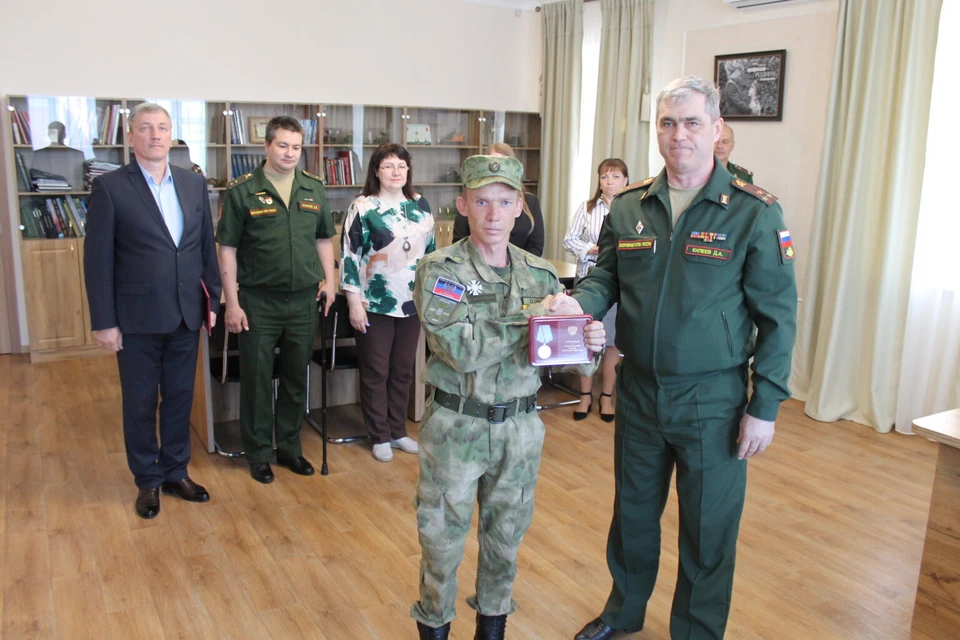 С августа 2022 года по май 2023-го мужчина принимал участие в спецоперации. Фото: военный комиссариат Оренбургской области