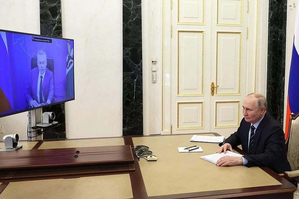 Президент поддержал губернатора НСО. Фото: http://www.kremlin.ru/.