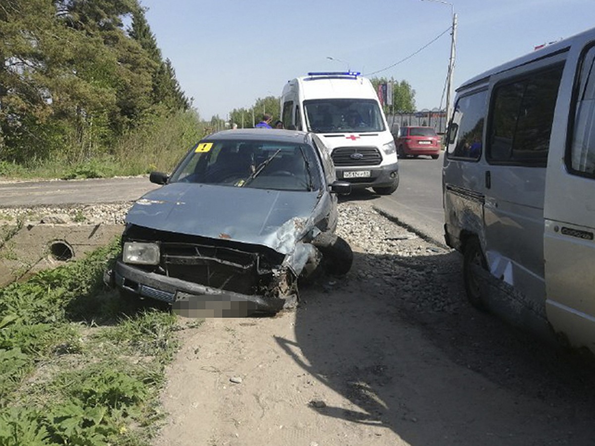 На дороге Тверь-Тургиново водитель на 