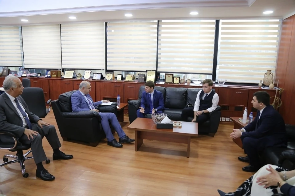 Во время делового визита в Ливан ректор СКФУ Дмитрий Беспалов провел ряд встреч. Фото: ncfu.ru
